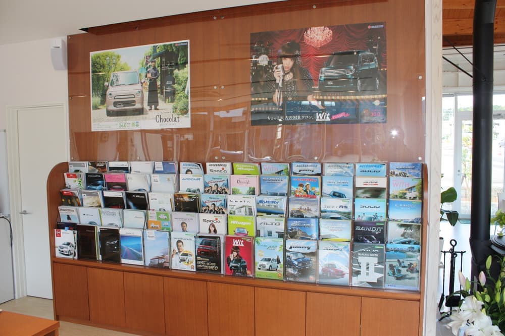 清水モータース 内装